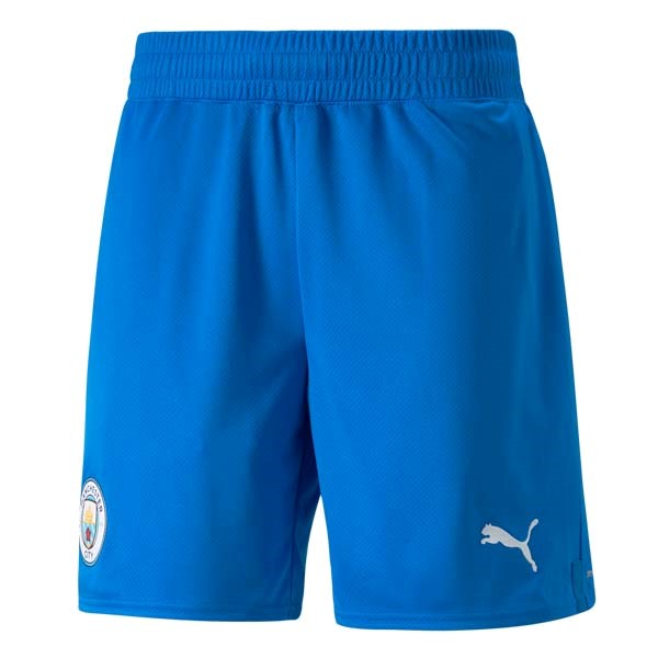 Pantalones Manchester City Primera equipo Portero 2022-23 Azul